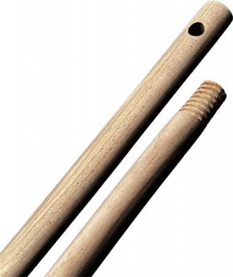 Nyél, fa, menetes, 130 cm, BONUS