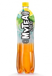 Üdítőital, szénsavmentes, cukormentes, 1,5 l, RAUCH "Mytea ZERO", citrom