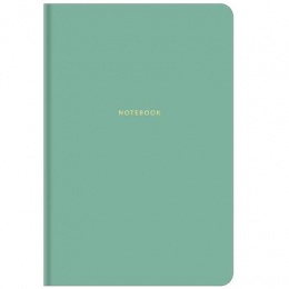 Jegyzetfüzet, B5, kockás, 80 lap, keményfedeles, SHKOLYARYK, türkíz