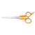 Hajvágó olló, 17 cm, FISKARS "Classic", narancssárga