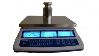 AHC-15 MR mérleg (darabszámláló mérleg, lapos kivitel, 6/15 kg, Soros porttal, CE)