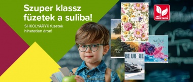 Szuper klassz füzetek a suliba!